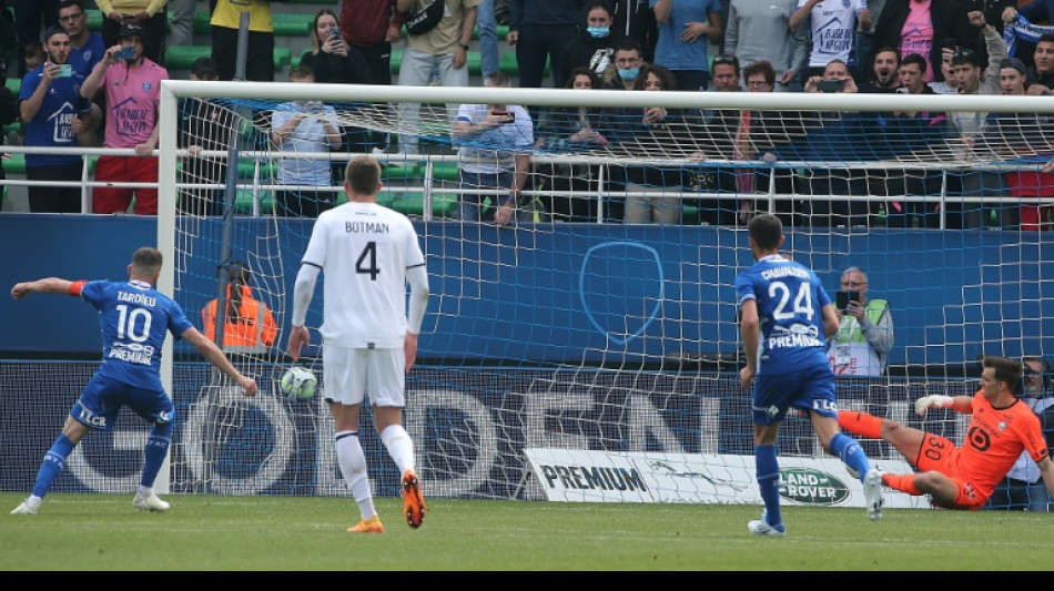 L1: Lille craque &agrave; Troyes et dit adieu &agrave; l'Europe