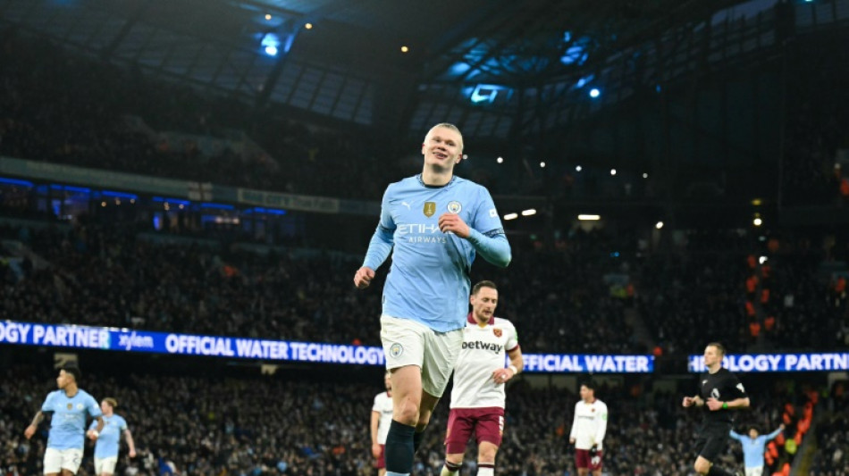 Com 2 de Haaland, City goleia West Ham e vence 2&ordf; seguida