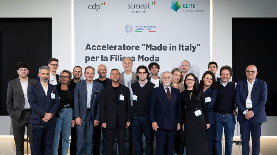  Al via nuovo acceleratore di Cdp, Elite e Simest per crescita filiera moda 