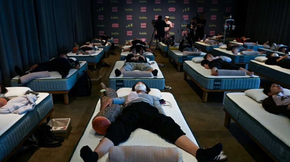  Ready, set, snooze: Sleep-deprived Japanese compete for best-rested 