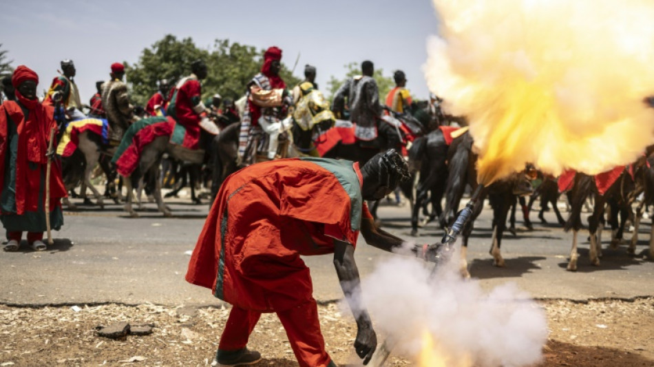 Trumpets, guns, horses: northern Nigeria's Durbar ends Ramadan in style