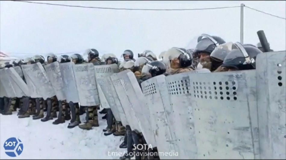 Rares heurts entre police et manifestants en Russie apr&egrave;s la condamnation d'un opposant bachkir