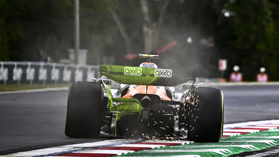 F1: Ungheria, Norris il pi&ugrave; veloce anche nelle seconde libere
