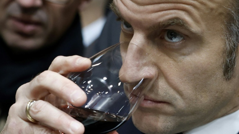  Macron defende elimina&ccedil;&atilde;o de vinhedos para enfrentar crise do vinho na Fran&ccedil;a 
