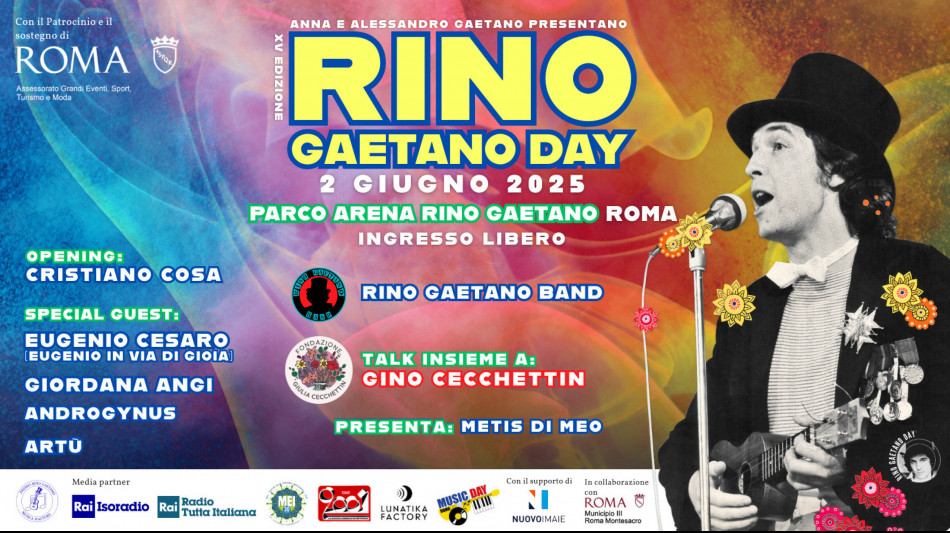 Torna il Rino Gaetano Day a Roma
