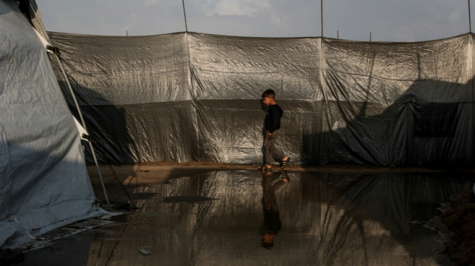 Lluvias torrenciales y vientos potentes se agregan al caos que vive Gaza