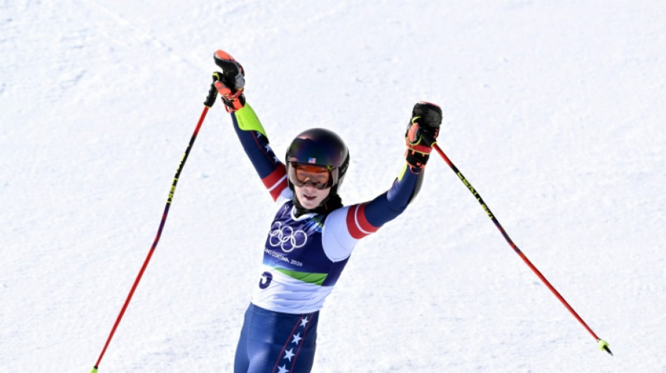  Shiffrin takes positives after falling short in Olympic giant slalom 