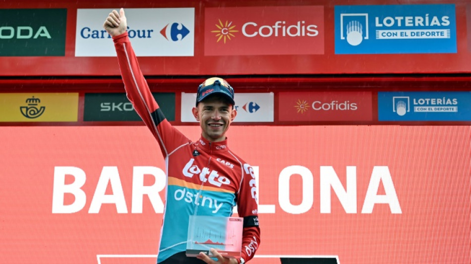 Andreas Kron se impone en Montjuic, Piccolo nuevo l&iacute;der de la Vuelta