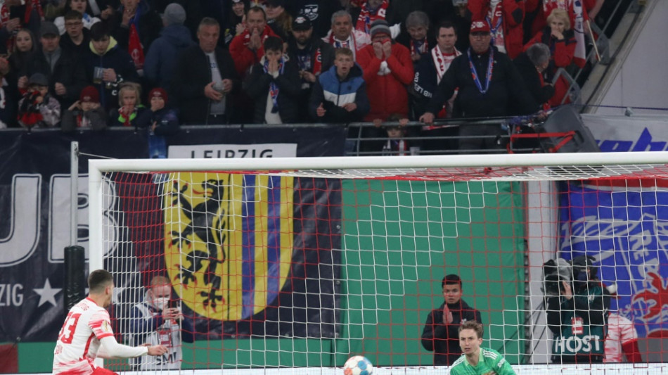 RB Leipzig k&auml;mpft sich ins Pokalfinale