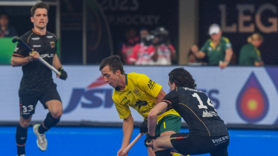 Sieg gegen Australien: Hockey-M&auml;nner im WM-Finale