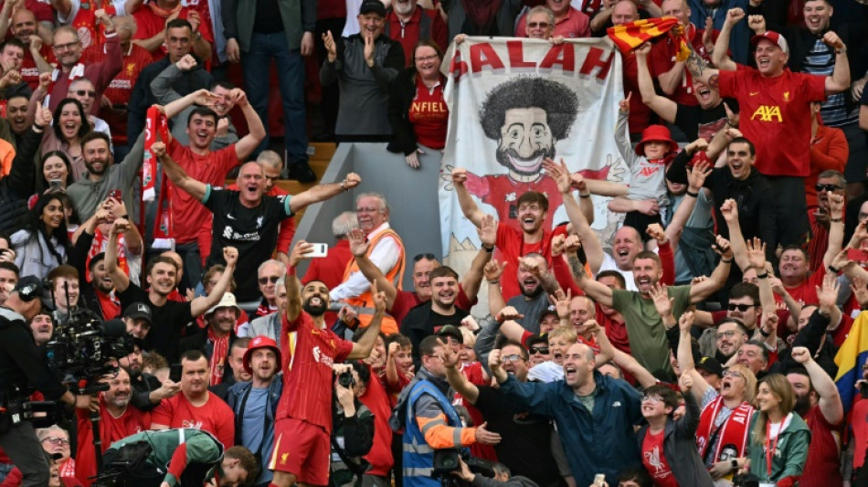 Salah revels in Liverpool's 'way better' title party
