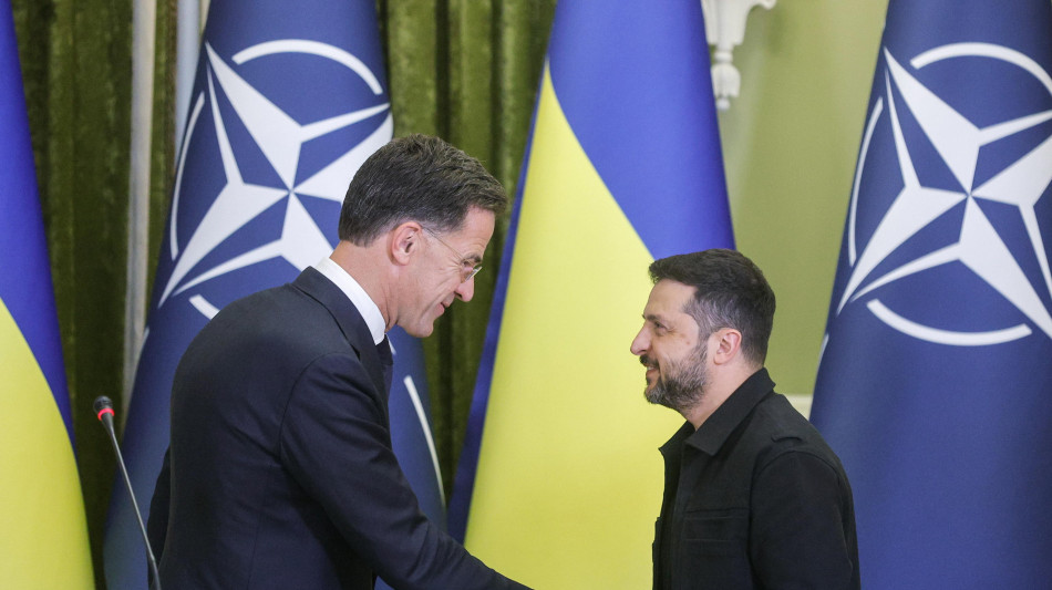  Zelensky oggi da Rutte con Costa e von der Leyen 