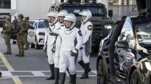 La mission pour ramener les astronautes coinc&eacute;s dans l'espace en route vers l'ISS