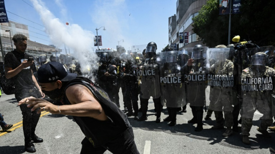 Quelques arrestations à Los Angeles sous couvre-feu