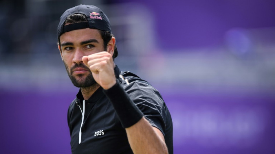 Tennis: Berrettini a d&ucirc; lutter au Queen's, Wawrinka a abdiqu&eacute; 