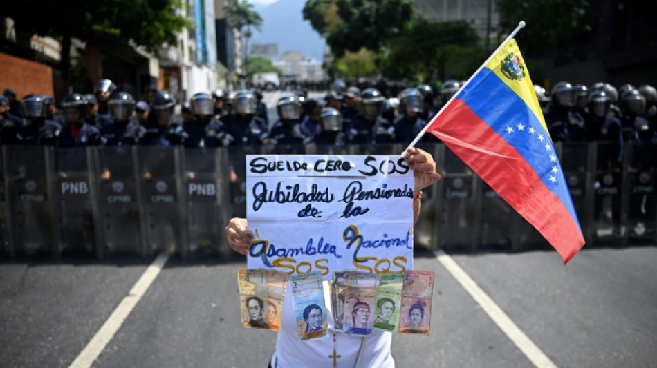 1er-Mai au Venezuela: manifestations apr&egrave;s la "blague" de l'augmentation du revenu minimum 