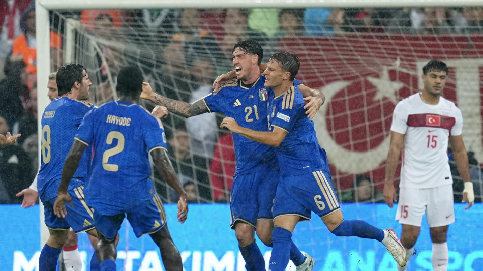  Nations League: Turchia-Italia 1-4 