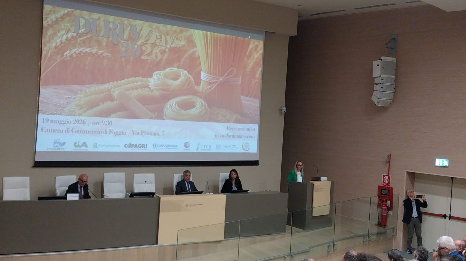  Grano duro, nel 2026 produzione nazionale con pi&ugrave; 5%. Surplus per mercato globale 