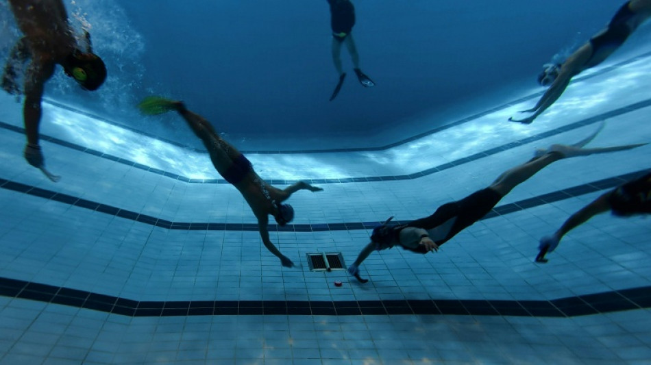  'Physical hell': Hong Kong hosts gruelling underwater hockey tournament 