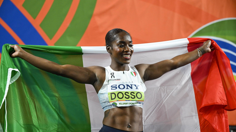  Dosso settima nei 100m, 'Oggi mi do un due' 