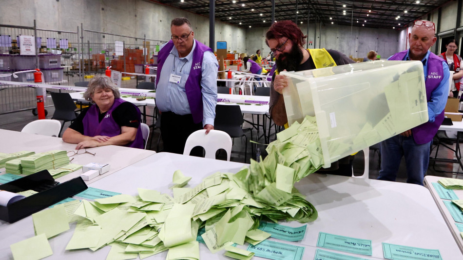 Australia, per proiezioni il governo laburista &egrave; in testa