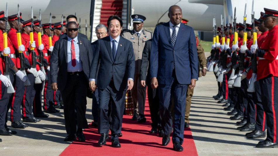  Le pr&eacute;sident ta&iuml;wanais en Eswatini apr&egrave;s un premier report d&ucirc; &agrave; une "pression intense" de P&eacute;kin 