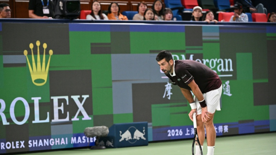  Djokovic sente cansa&ccedil;o e &eacute; eliminado em sua estreia no Masters 1000 de Xangai 