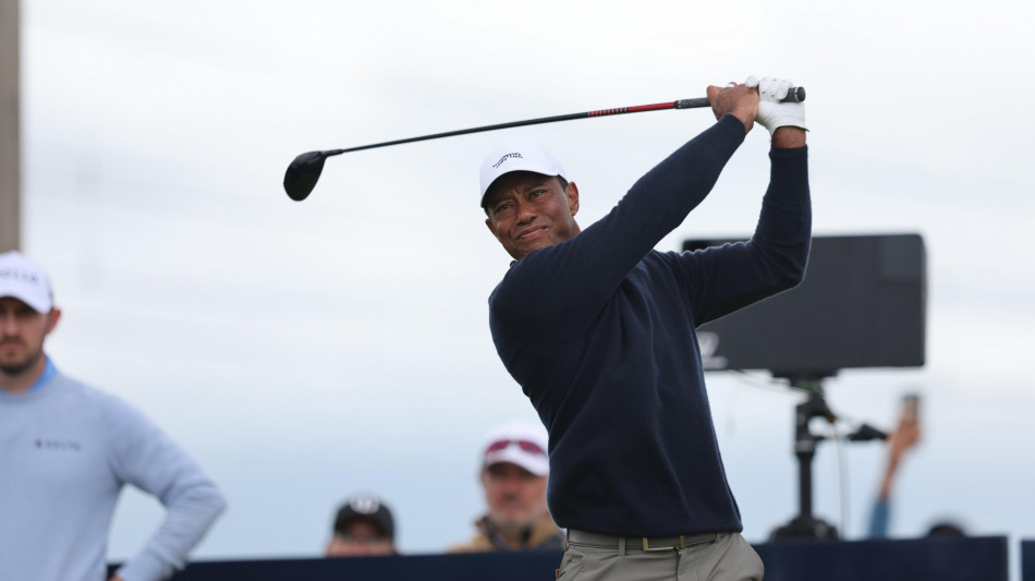 Tiger Woods torna in campo, a Orlando con il figlio Charlie