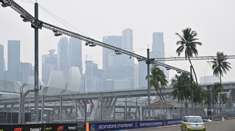  Haze not 'a threat' to Singapore F1 race: organisers 