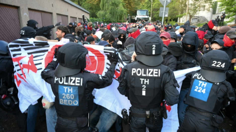  Anti-AfD-Proteste in Erfurt: Positive Polizeibilanz - B&uuml;ndnis verteidigt Blockaden 
