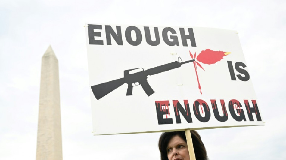 Manifestations aux Etats-Unis pour un meilleur encadrement des armes &agrave; feu