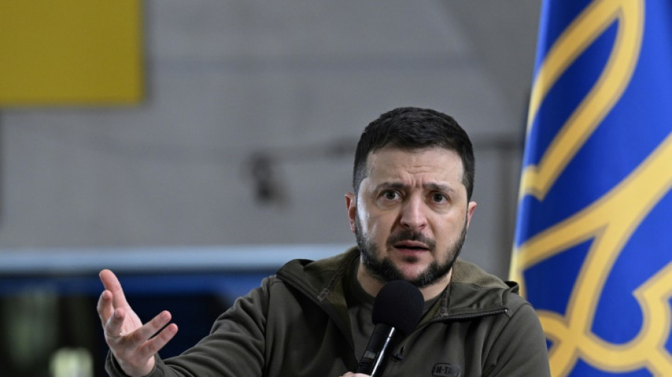 Altos cargos estadounidenses se re&uacute;nen con Zelenski en una visita a Kiev