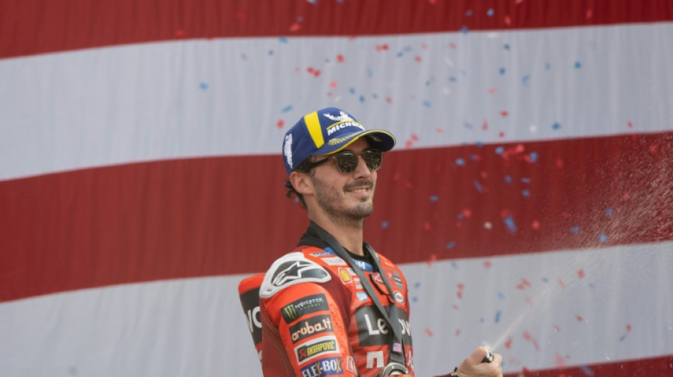 Bagnaia ends Marc Marquez run with 'fantastic' USA MotoGP success
