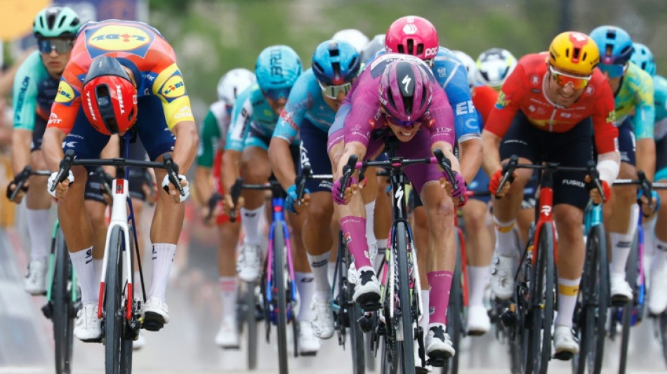  French rookie Magnier wins his second stage of Giro d'Italia 