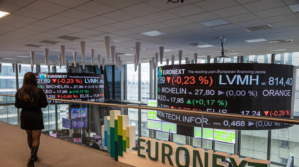 Borsa: l'Europa svicola in chiusura, Parigi -1,65%