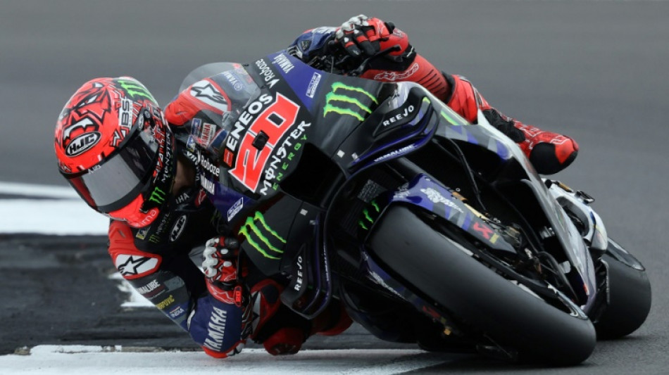 GP moto de Grande-Bretagne: Fabio Quartararo décroche sa 3e pole position consécutive
