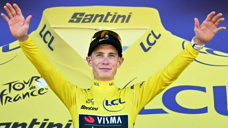  Tour de France: Vingegaard premier maillot jaune apr&egrave;s le succ&egrave;s de Visma dans le chrono 