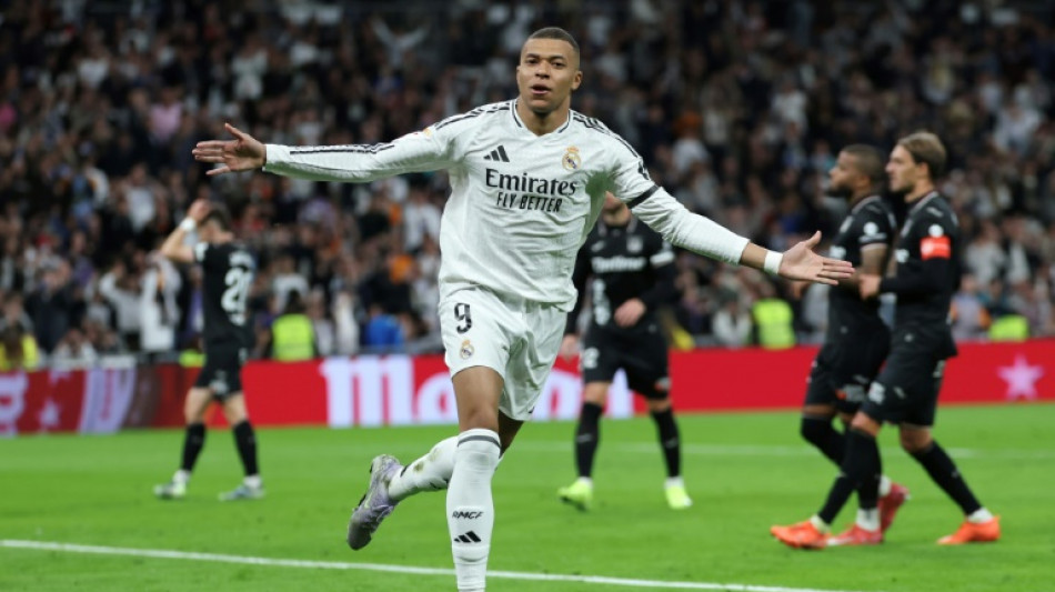 Mbappe fires Real Madrid level with Barca as Atletico bid crumbles