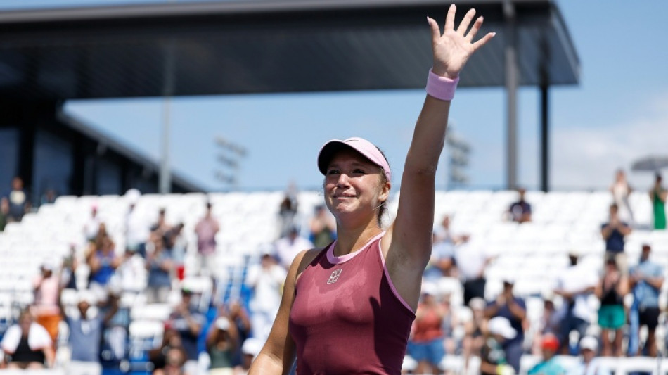  Tenista russa Kristina Liutova, de 16 anos, &eacute; campe&atilde; do WTA 250 de Memphis 