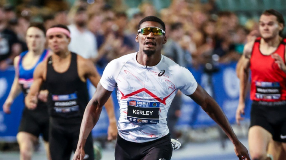 Athl&eacute;tisme: Kerley encha&icirc;ne avec un succ&egrave;s au 400 m de Sydney