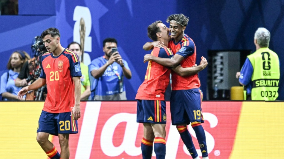  Yamal off the mark at World Cup in Spain rout as Iran hold Belgium 