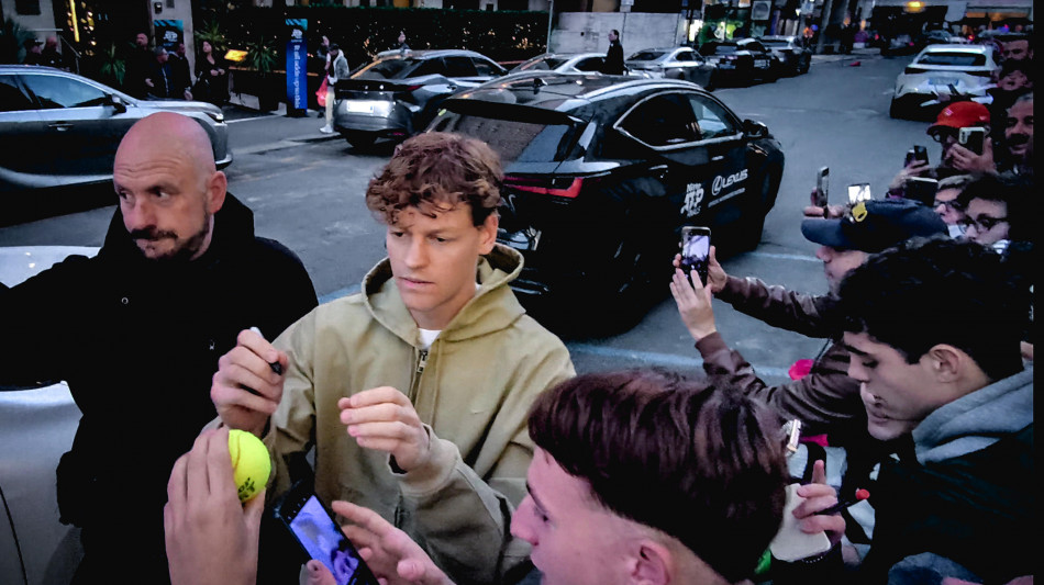 Finals:Sinner con Zverev, Shelton e se si qualifica Musetti