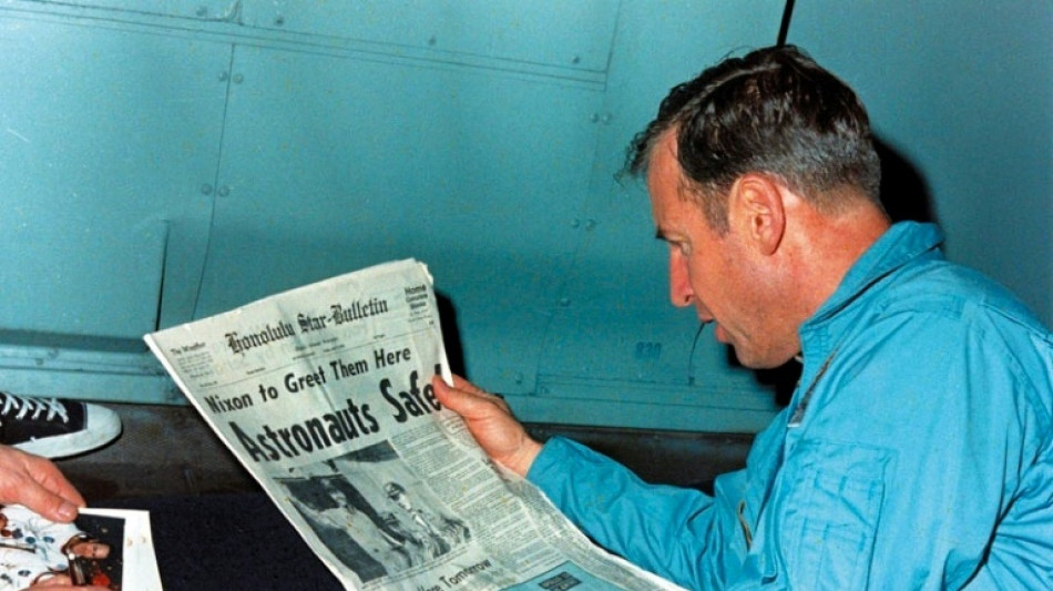 US astronaut Jim Lovell, commander of imperiled Apollo 13, dead at 97
