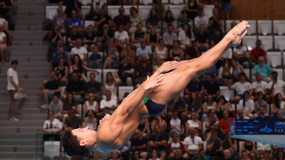  Europei tuffi: Belotti e Santoro bronzo nel sincro dal trampolino 3m 