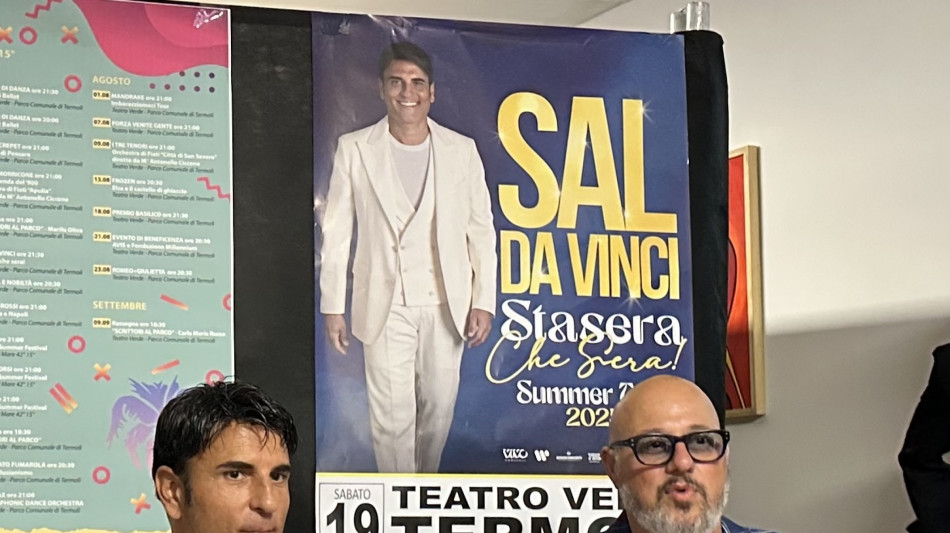 Sal Da Vinci a Termoli, oggi fare musica &egrave; pi&ugrave; semplice