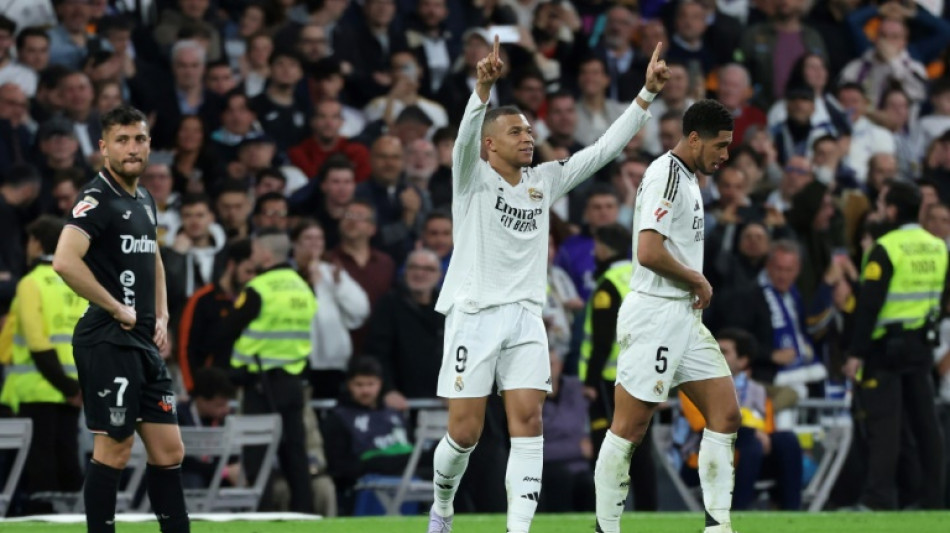 Mbappe double helps Real Madrid make Leganes comeback