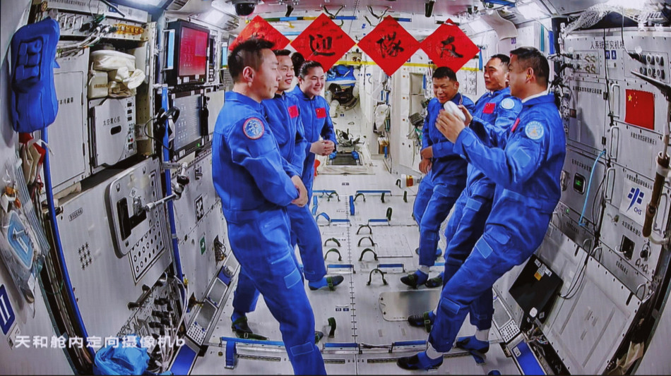  Un astronauta straniero per la prima volta sulla stazione spaziale cinese Tiangong 