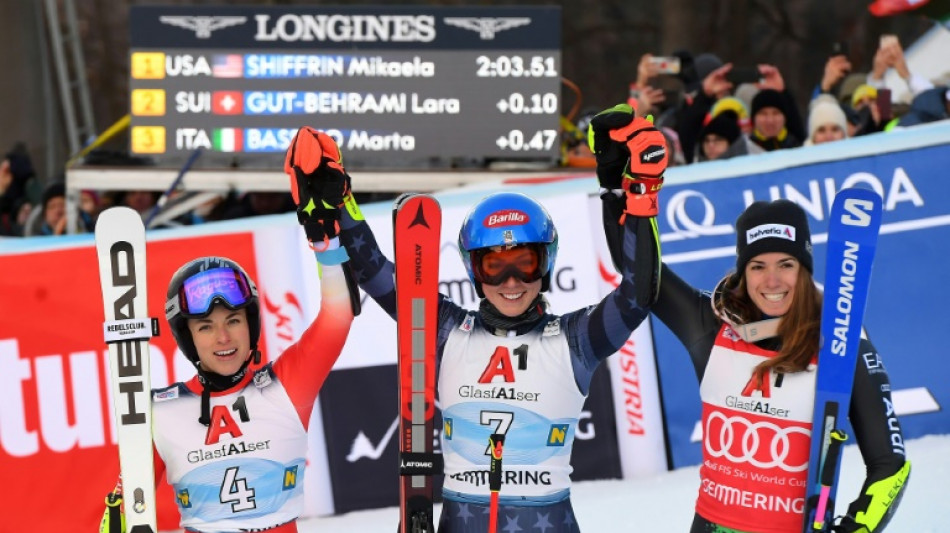 Ski alpin: Mikaela Shiffrin gagne encore &agrave; Semmering, sa 79e victoire en Coupe du monde