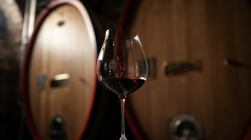 Wine consumption falls heavily into the red