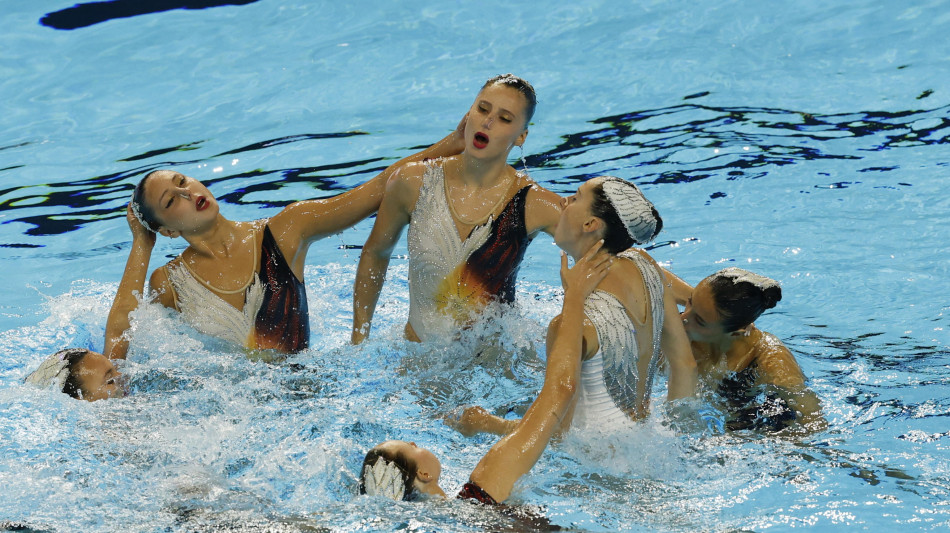  Europei nuoto: artistico, Italia bronzo nel libero a squadre 
